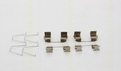 Комплектующие, колодки дискового тормоза OEMparts 45022S9AE50