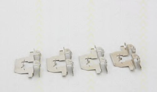 Комплектующие, колодки дискового тормоза OEMparts NFY72648Z