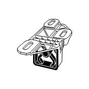 Кронштейн, глушитель HJS 83 23 6530