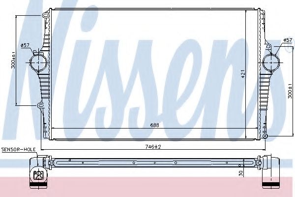 Интеркулер NISSENS 969001