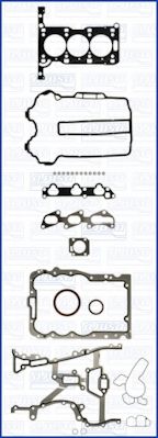 Комплект прокладок, двигатель GLASER 3299100