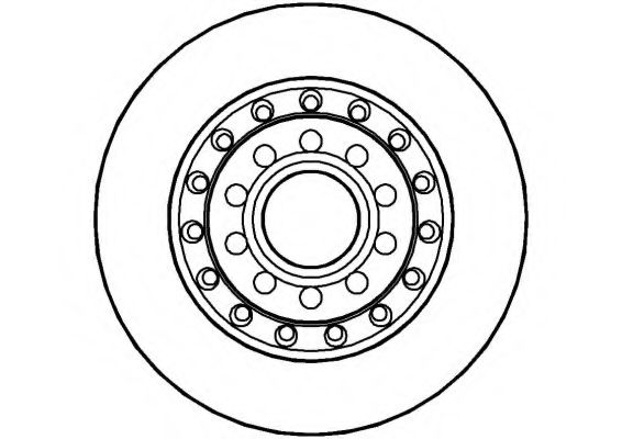 Тормозной диск NATIONAL NBD1261
