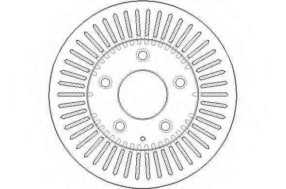 Тормозной диск NATIONAL NBD1522