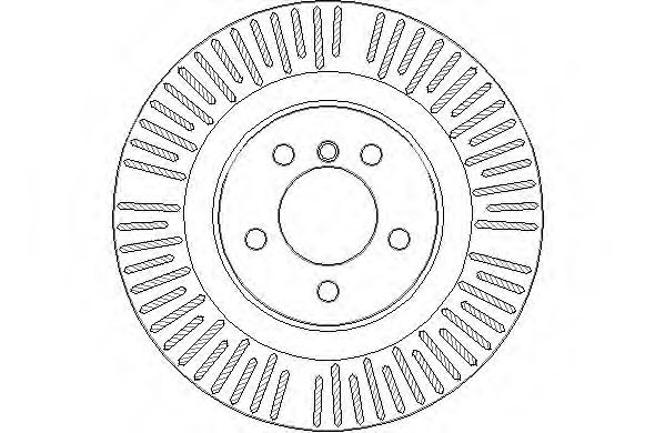 Тормозной диск NATIONAL NBD1838
