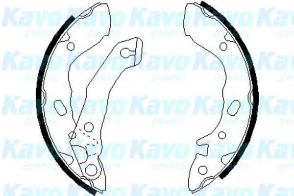 Комплект тормозных колодок KAVO PARTS BS-3403