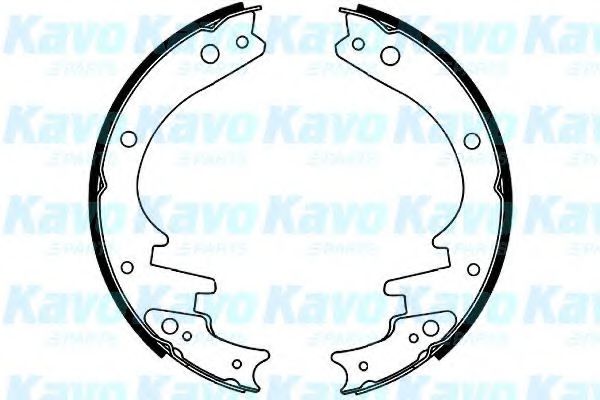 Комплект тормозных колодок KAVO PARTS BS3910