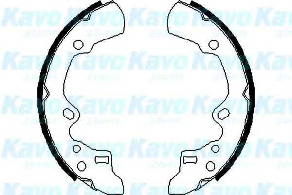 Комплект тормозных колодок KAVO PARTS BS-5410