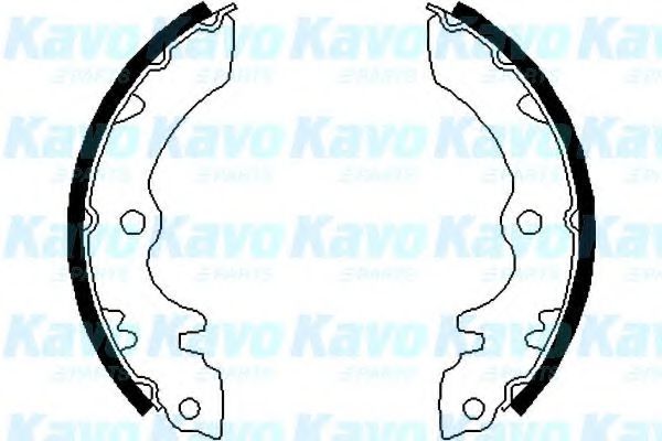 Комплект тормозных колодок KAVO PARTS BS-8900