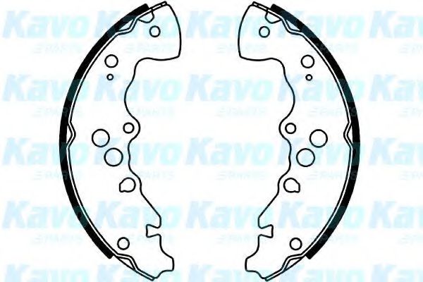 Комплект тормозных колодок KAVO PARTS BS-8924