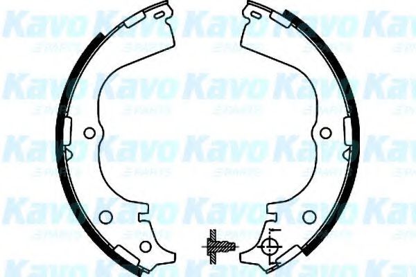 Комплект тормозных колодок KAVO PARTS BS-9919