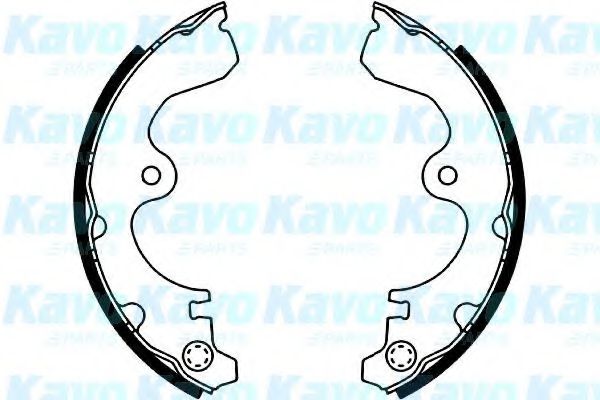 Комплект тормозных колодок KAVO PARTS BS-9924