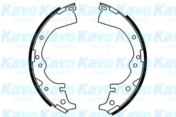 Комплект тормозных колодок KAVO PARTS BS-9932