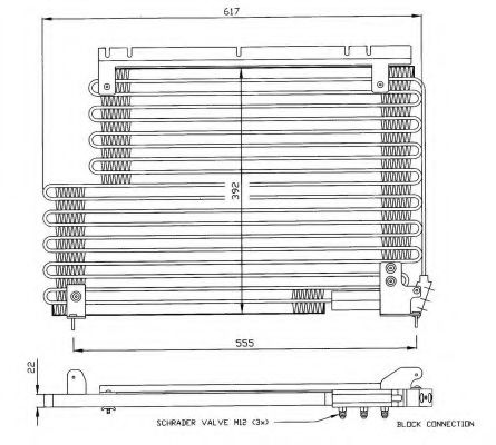 Конденсатор, кондиционер NRF 35192