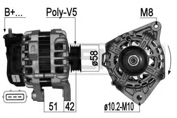 Генератор ERA 209125