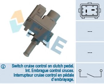 Выключатель, привод сцепления (Tempomat) FAE 24830