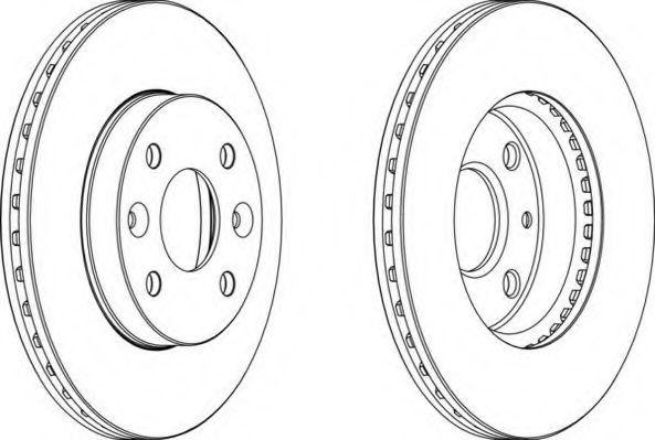 Тормозной диск NECTO WN1055