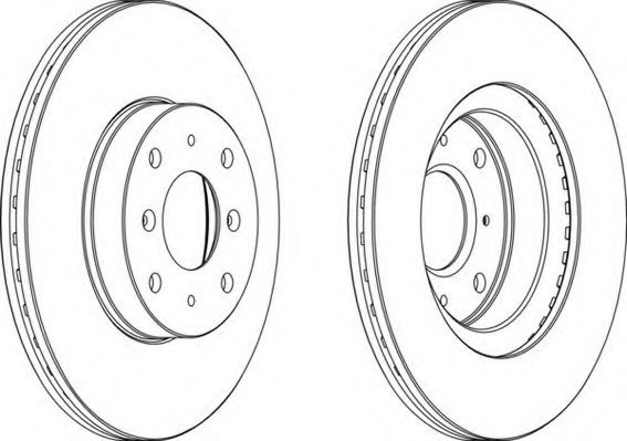 Тормозной диск NECTO WN464