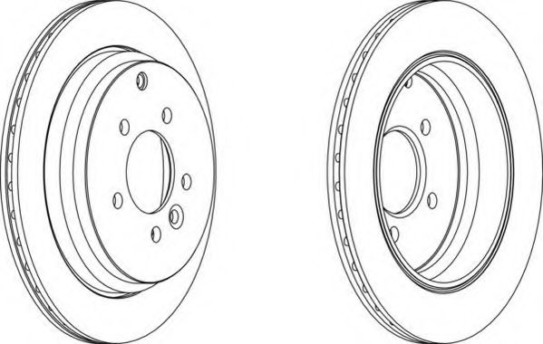 Тормозной диск NECTO WN1384