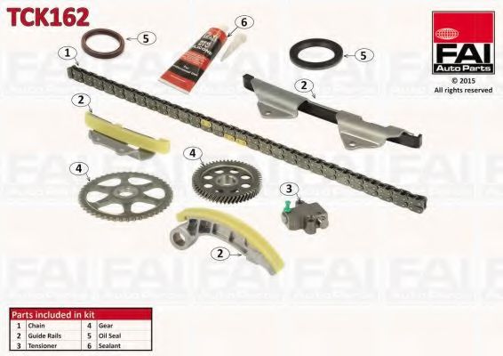 Комплект цели привода распредвала FAI AutoParts TCK162