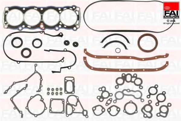 Комплект прокладок, двигатель FAI AutoParts FS661