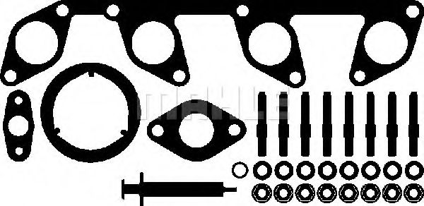 Монтажный комплект, компрессор MAHLE ORIGINAL 030 TA 16761 000