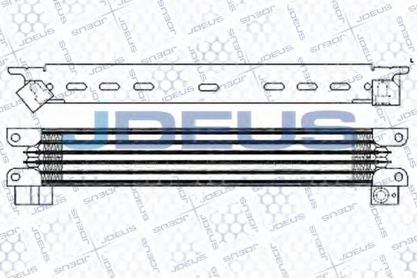 масляный радиатор, двигательное масло JDEUS RA4230510