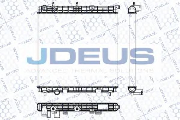 Радиатор, охлаждение двигателя JDEUS RA0070110