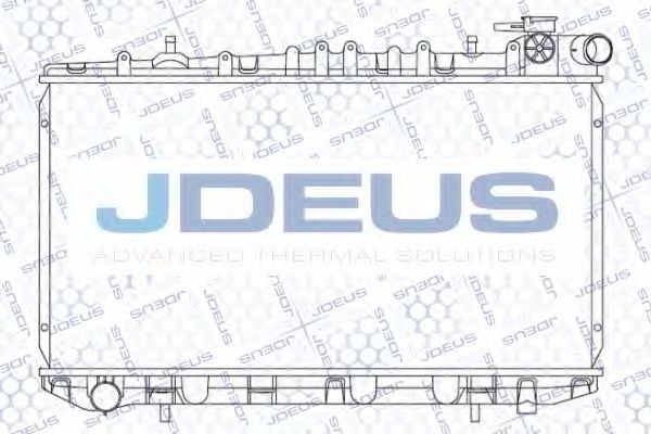 Радиатор, охлаждение двигателя JDEUS 019N09