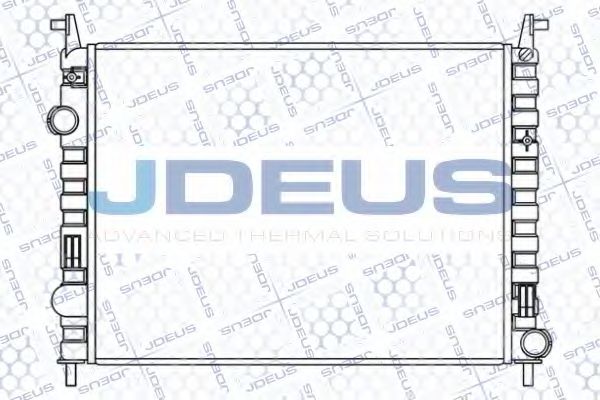 Радиатор, охлаждение двигателя JDEUS 011M65