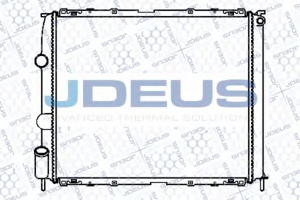 Радиатор, охлаждение двигателя JDEUS 023M77