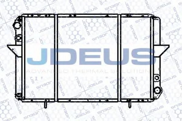 Радиатор, охлаждение двигателя JDEUS 023N36