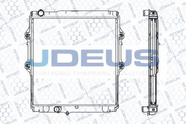 Радиатор, охлаждение двигателя JDEUS 028M58