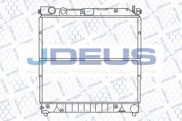 Радиатор, охлаждение двигателя JDEUS 042M13