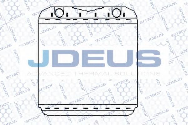 Теплообменник, отопление салона JDEUS 219M16