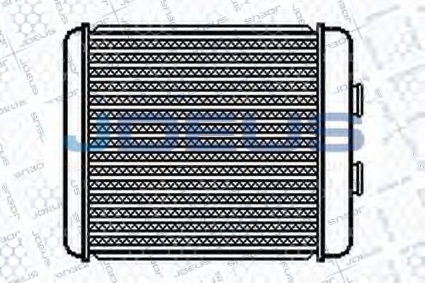 Теплообменник, отопление салона JDEUS 220M29