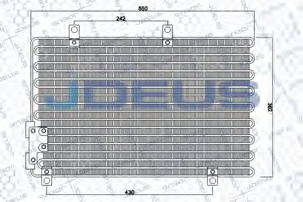 Конденсатор, кондиционер JDEUS 700M07