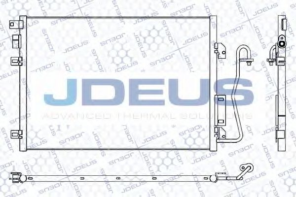 Конденсатор, кондиционер JDEUS 723M72