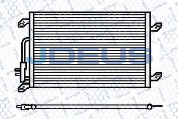 Конденсатор, кондиционер JDEUS 736M08