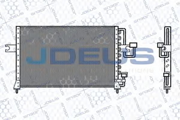 Конденсатор, кондиционер JDEUS 754M10