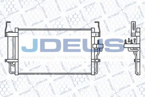 Конденсатор, кондиционер JDEUS 754M26