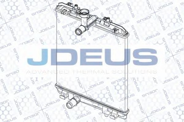 Радиатор, охлаждение двигателя JDEUS RA0070170