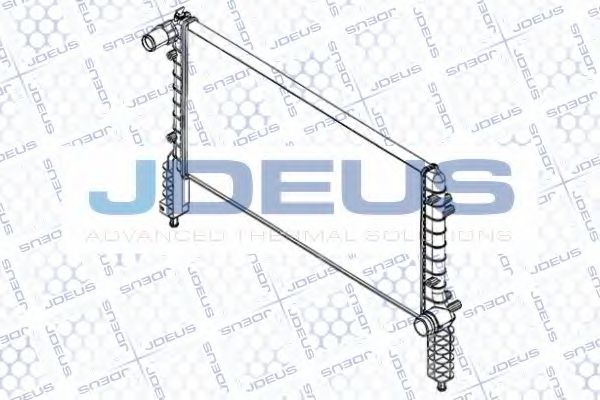 Радиатор, охлаждение двигателя JDEUS RA0110820