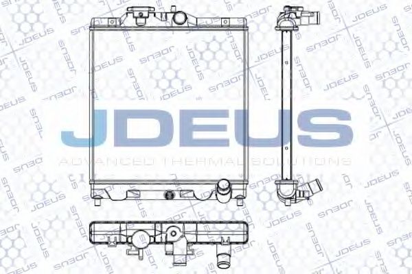 Радиатор, охлаждение двигателя JDEUS RA0130050