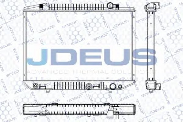 Радиатор, охлаждение двигателя JDEUS RA0170100