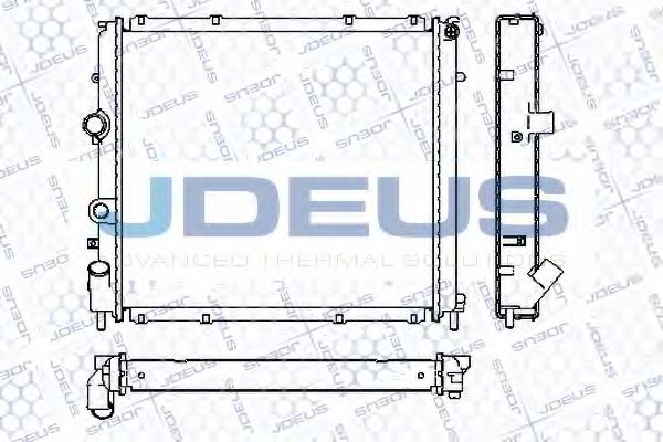 Радиатор, охлаждение двигателя JDEUS RA0230610