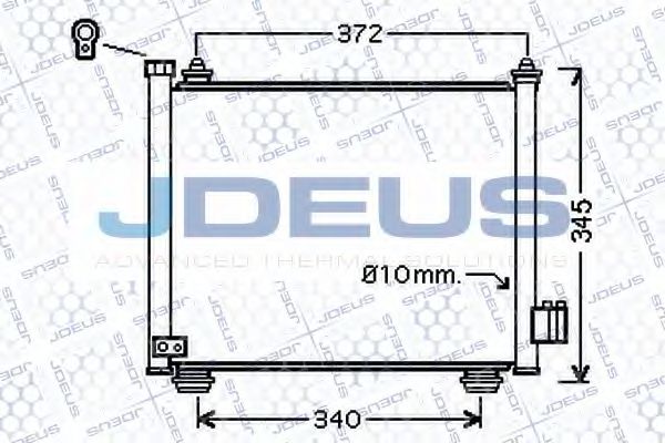 Конденсатор, кондиционер JDEUS 742M11
