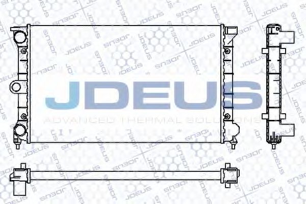 Радиатор, охлаждение двигателя JDEUS RA0300111