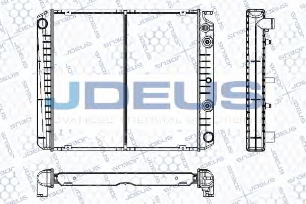 Радиатор, охлаждение двигателя JDEUS RA0310220