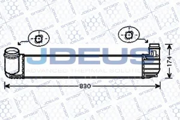 Интеркулер JDEUS 823M91