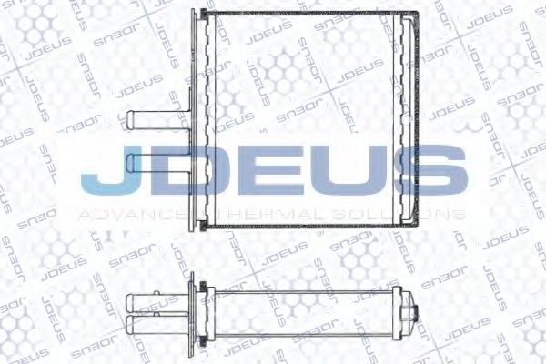 Теплообменник, отопление салона JDEUS 211M30